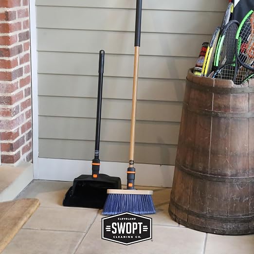 SWOPT 12” Upright Dustpan, Standard Combo – Ergonomic Design Eliminates Need to - Image 6