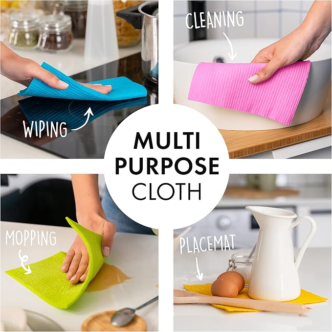 SUPERSCANDI 6 Pack Swedish Dishcloths - Image 3