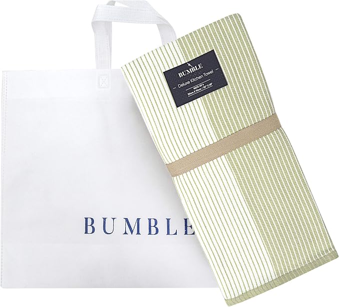 Premium Kitchen Towels | Large Cotton Dish Towels | Flat & Terry Highly - Image 5