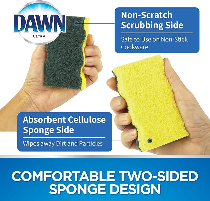 Dawn Heavy Duty Kitchen Dish Sponges - Image 5