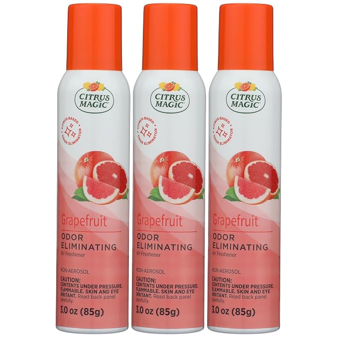 Citrus Magic Odor Eliminating Air Freshener Spray, Grapefruit by CitrusMagic