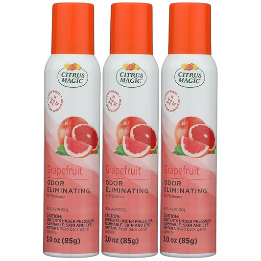 Citrus Magic Odor Eliminating Air Freshener Spray, Grapefruit by CitrusMagic