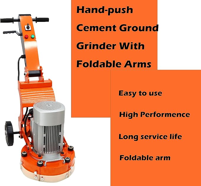 Floor Grinding Machine Cement Ground Grinder Grinding Epoxy Floor Paint and - Image 8