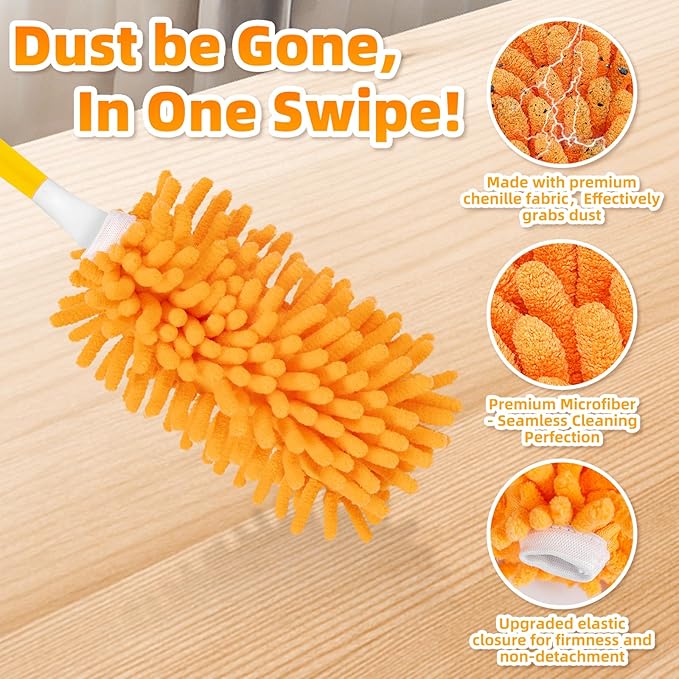 4 Pack Reusable Duster Refills Compatible - Image 3