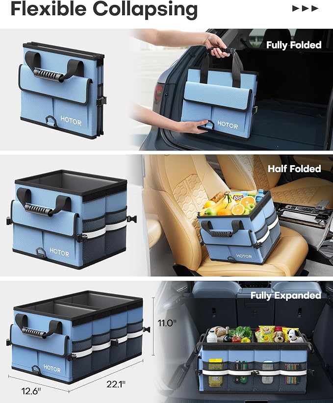 HOTOR Car Trunk Organizer - Image 2