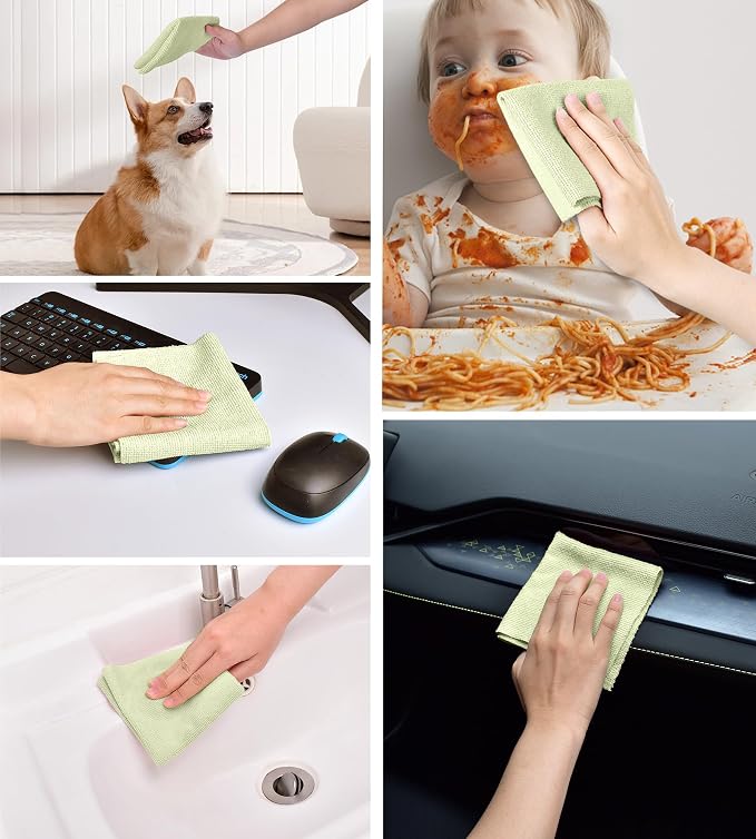 KitchLife Microfiber Cleaning Cloth Roll - Image 6