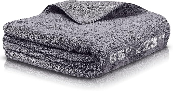 Car Drying Towels Extra Large Super Absorbent 65 x 23 Inch Microfiber Car by MIRACLEAN