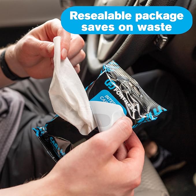Fortress Car Interior Wipes - Image 3