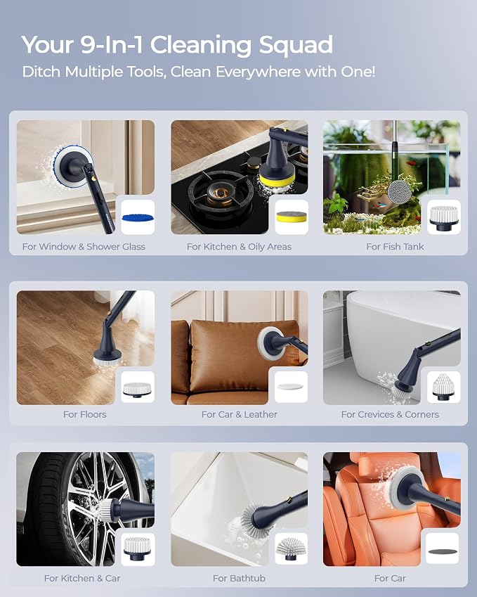 MayKing Electric Spin Scrubber - Image 5
