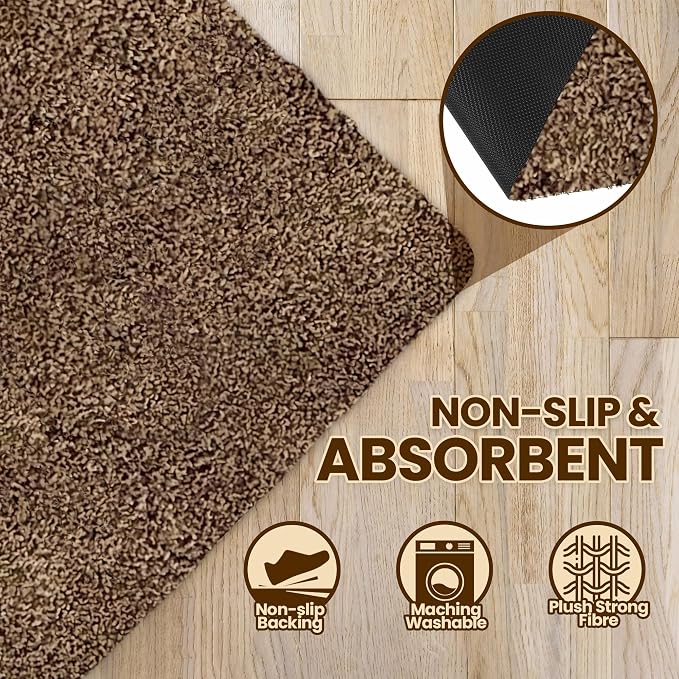 Premium Microfiber Indoor Door Mat – 20"x30" Washable Entry Mat, Waterproof - Image 5