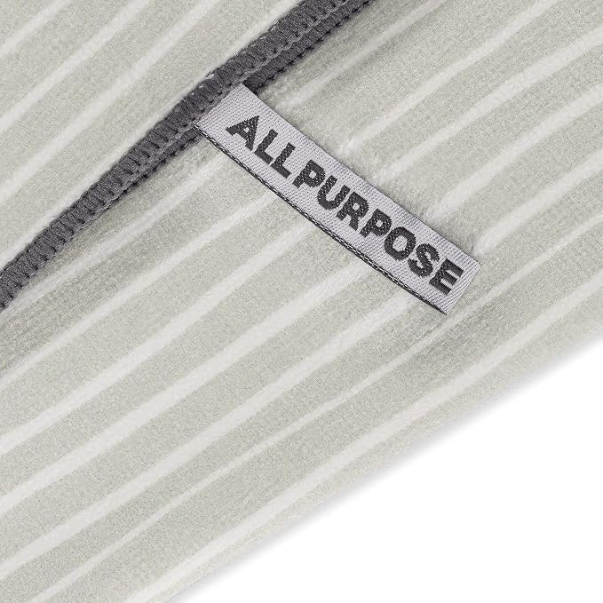 Full Circle Renew Collection All-Purpose Recycled Microfiber Cloths, Stripes - Image 10