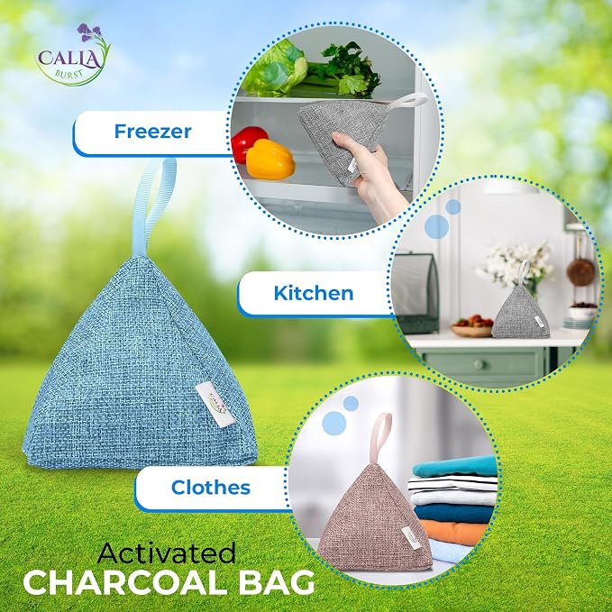 4 Pack Bamboo Charcoal Air Purifier Bags 200 Grams Each - Image 5