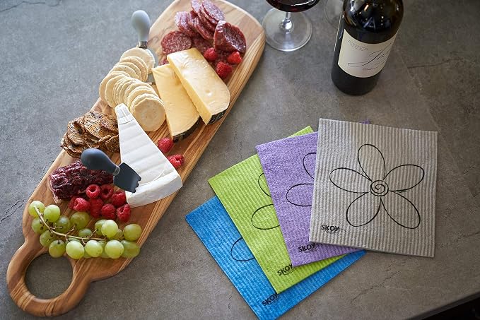 Skoy Cloth, Reusable Cleaning Cloths, Planet-Friendly, Dishwasher and Dryer-Safe - Image 9