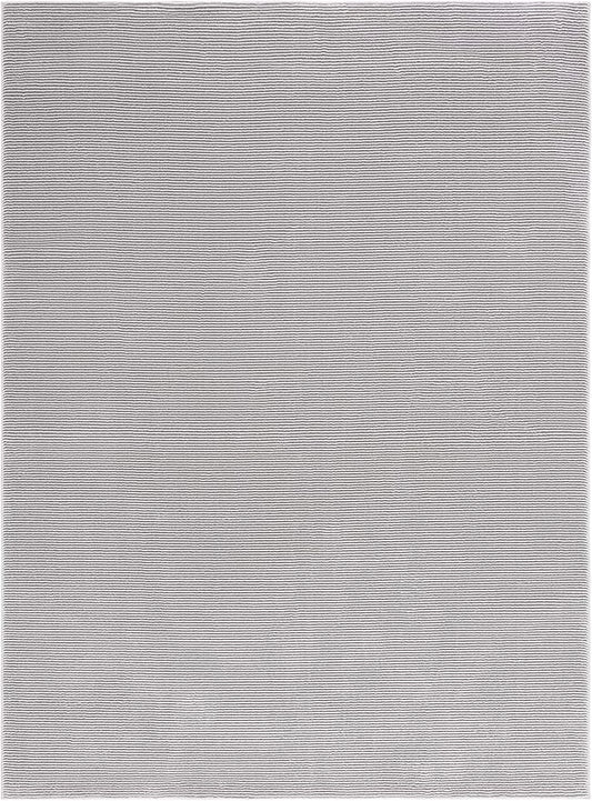SAFAVIEH Revive Collection Area Rug - 6'7" x 9', Grey, Solid Design, Non-Shedding & Easy Care, Ideal for High Traffic Areas in Living Room, Bedroom, Dining (REV102F-6)