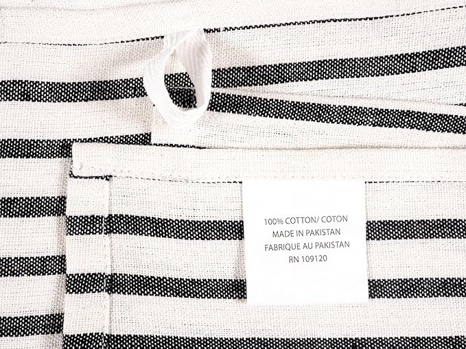 KAF Home Assorted Flat Kitchen Towels |100% Cotton - Image 5