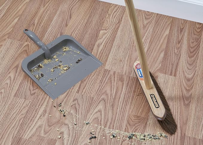 Superio Clip-On Dustpan with Rubber Lip - Image 6