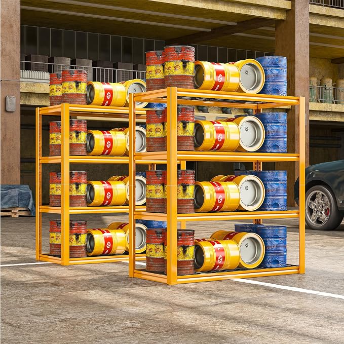 REIBII 40" W Garage Shelving 2240 LBS Storage Shelves Adjustable Heavy Duty - Image 6