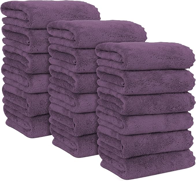 MOONQUEEN 18 Pack Premium Hand Towels by MOONQUEEN