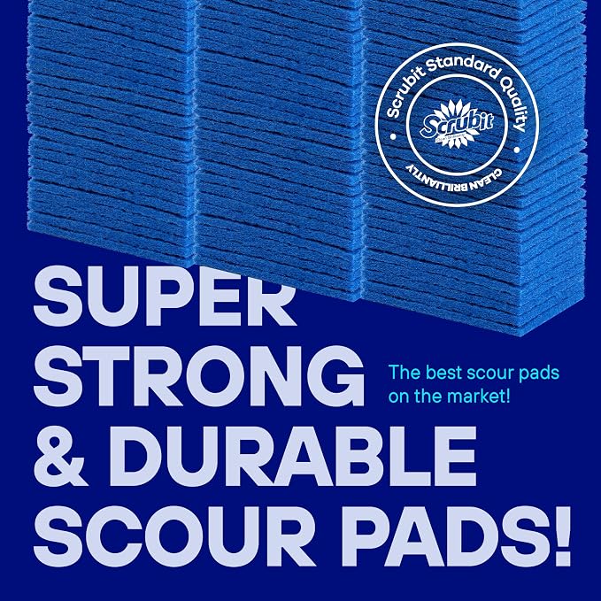 SCRUBIT 50 Pack Scouring Pad - Image 4