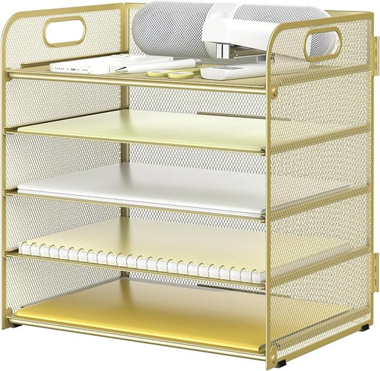 Sinboun Letter Tray Paper Organizer 5-Tier Desk Organizer File Organizer Paper by Sinboun