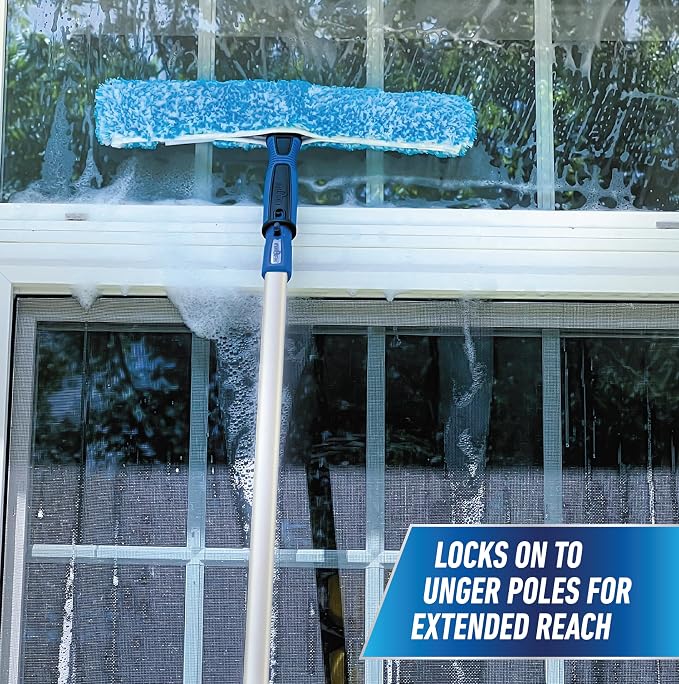 Unger Professional Connect and Clean 14" Window Scrubber Washer - Image 4