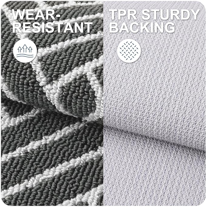OLANLY Indoor Door Mat, 32x20 Inch, Dirt Resistant and Absorbent, Non-Slip - Image 3
