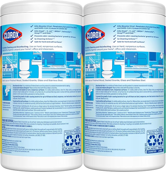 Clorox Disinfecting Cleaning Wipes - Image 7
