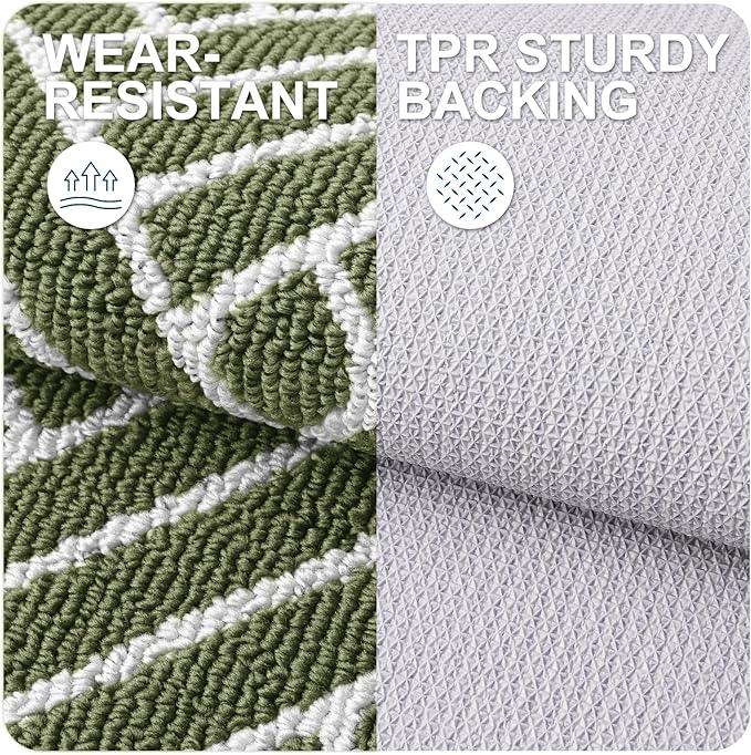 OLANLY Indoor Door Mat, 32x20 Inch, Dirt Resistant and Absorbent, Non-Slip - Image 3