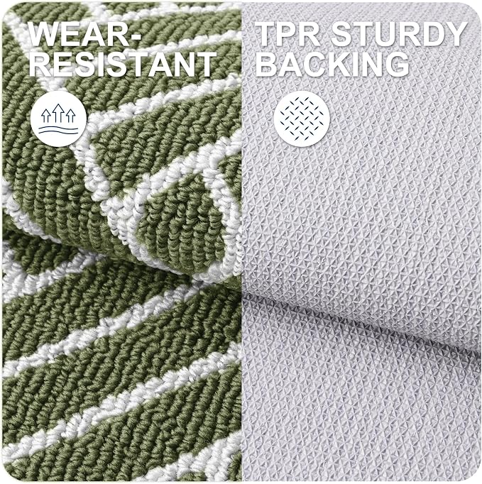 OLANLY Indoor Door Mat, 32x20 Inch, Dirt Resistant and Absorbent, Non-Slip - Image 3
