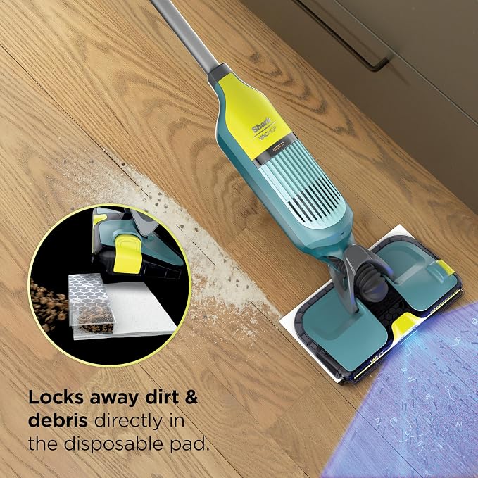 Shark VACMOP Reveal NEW Cordless Hard Floor Cleaner, Vacuum & Spray Mop - Image 5