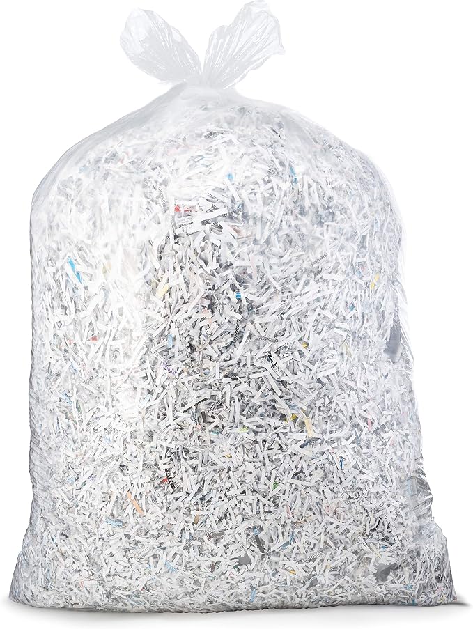 Tasker 30-33 Gallon Trash Bags Heavy Duty Clear Large Plastic Recycling Garbage - Image 7