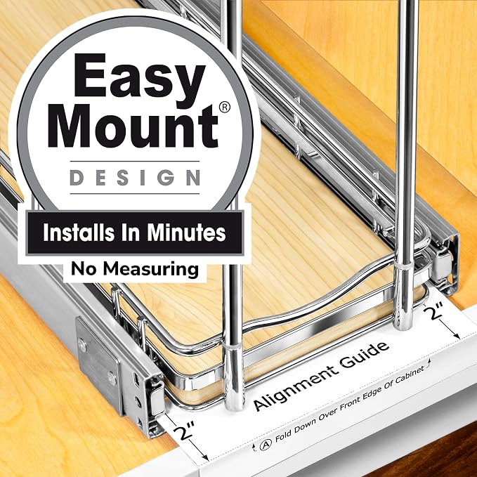 LYNK PROFESSIONAL® Élite™ Pull Out Spice Rack Organizer - Image 3