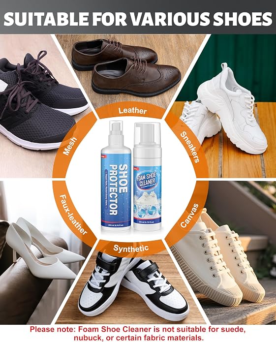 Shoe Cleaner, Sneaker Cleaner Foam - Image 5