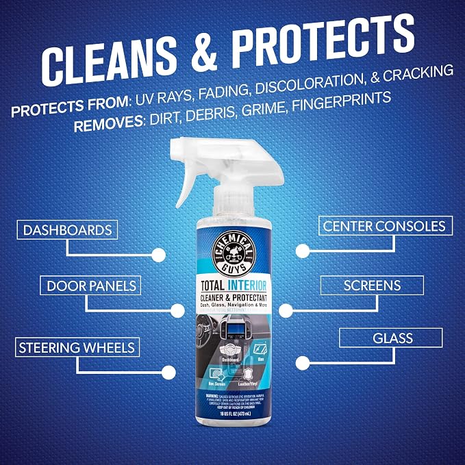 Chemical Guys Total Interior Cleaner & Protectant – Chemical Guys Interior - Image 2