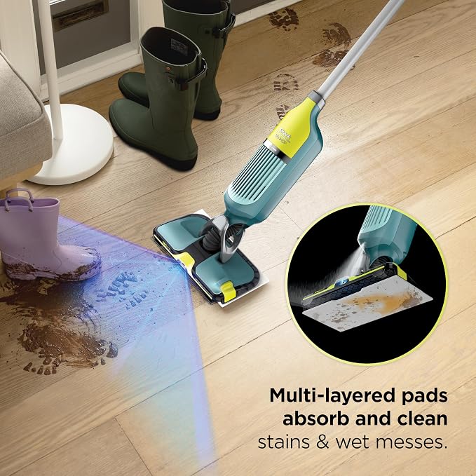 Shark VACMOP Reveal NEW Cordless Hard Floor Cleaner, Vacuum & Spray Mop - Image 6