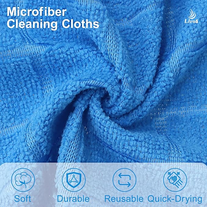 LIVOS Microfiber Cleaning Cloth Roll - Image 4