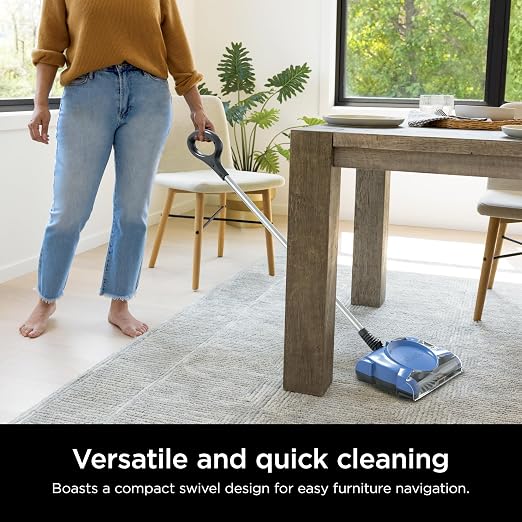 Shark Rechargeable Floor Sweeper, Motorized Brushroll, Compact Swivel Design - Image 3