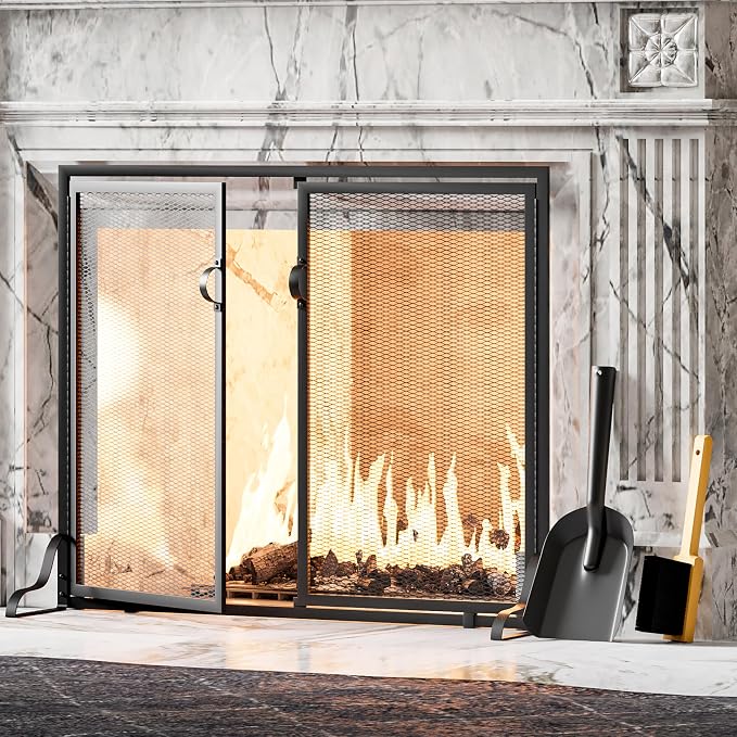 Kingson Fireplace Shovel Black Ash Shovel and Brush, Dustpan Set Small - Image 7
