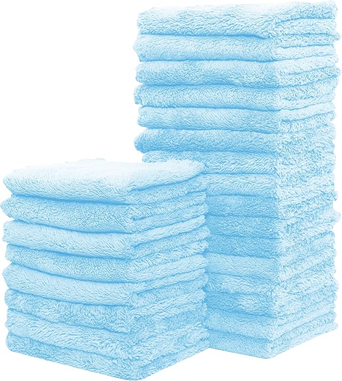 24 Pack Kitchen Dishcloths by Sunny+zzzZZ