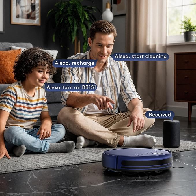 Robot Vacuum and Mop Combo, 2 in 1 Robotic Vacuum Cleaner - Image 6