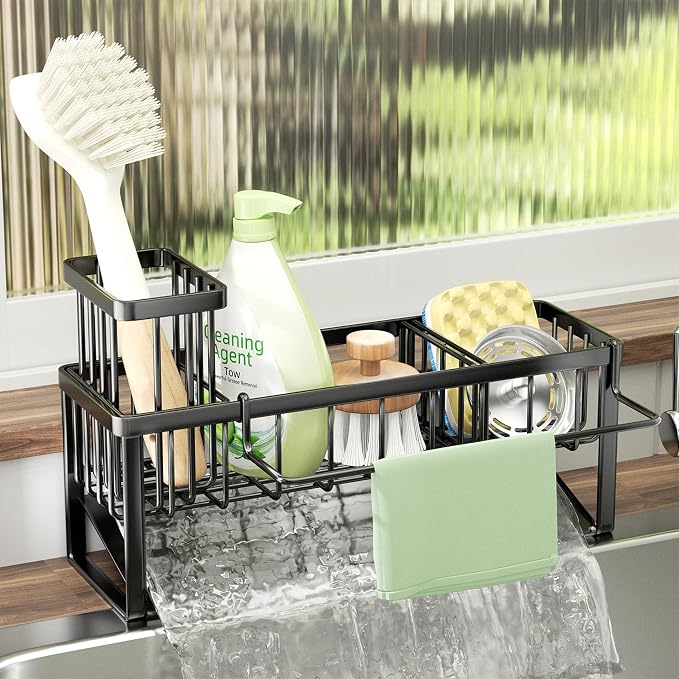 SWTYMIKI Sponge Holder for Kitchen Sink by SwtyMiki-TidyHomeSweetLife