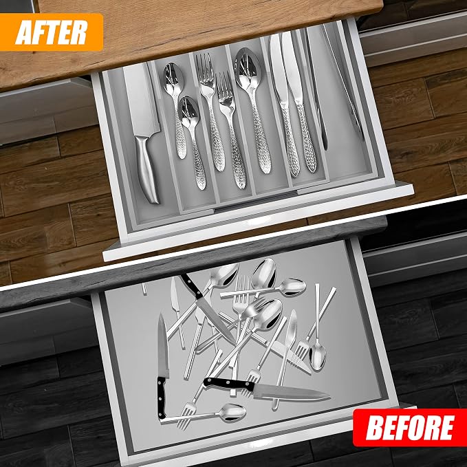 Kitchen Silverware Drawer Organizer and Storage Best Grandpa Grandfather Elder - Image 2