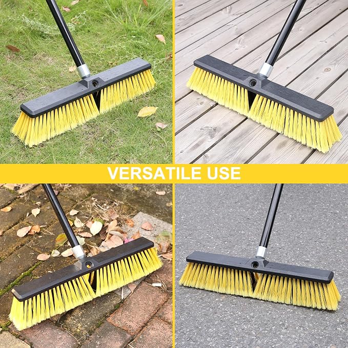 18 Inches Push Broom Outdoor- Heavy Duty Broom - Image 2