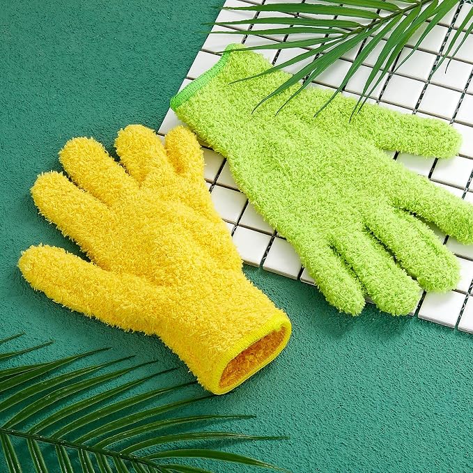 6 Pcs Window Venetian Blind Cleaner Duster Tool 2 Pcs 7 Fingers Dusting Cleaner - Image 7