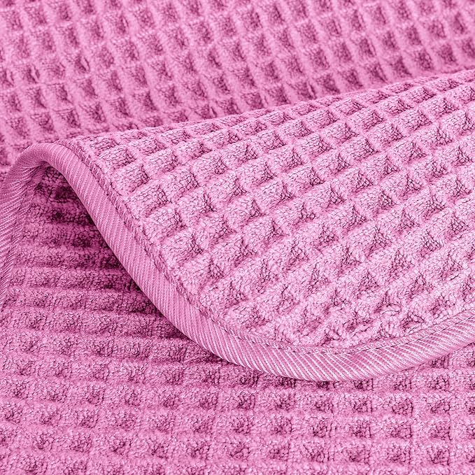 POLYTE 430 GSM Microfiber Lint Free Washcloth Face Towel, 13 x 13 in, 4 Pack - Image 4