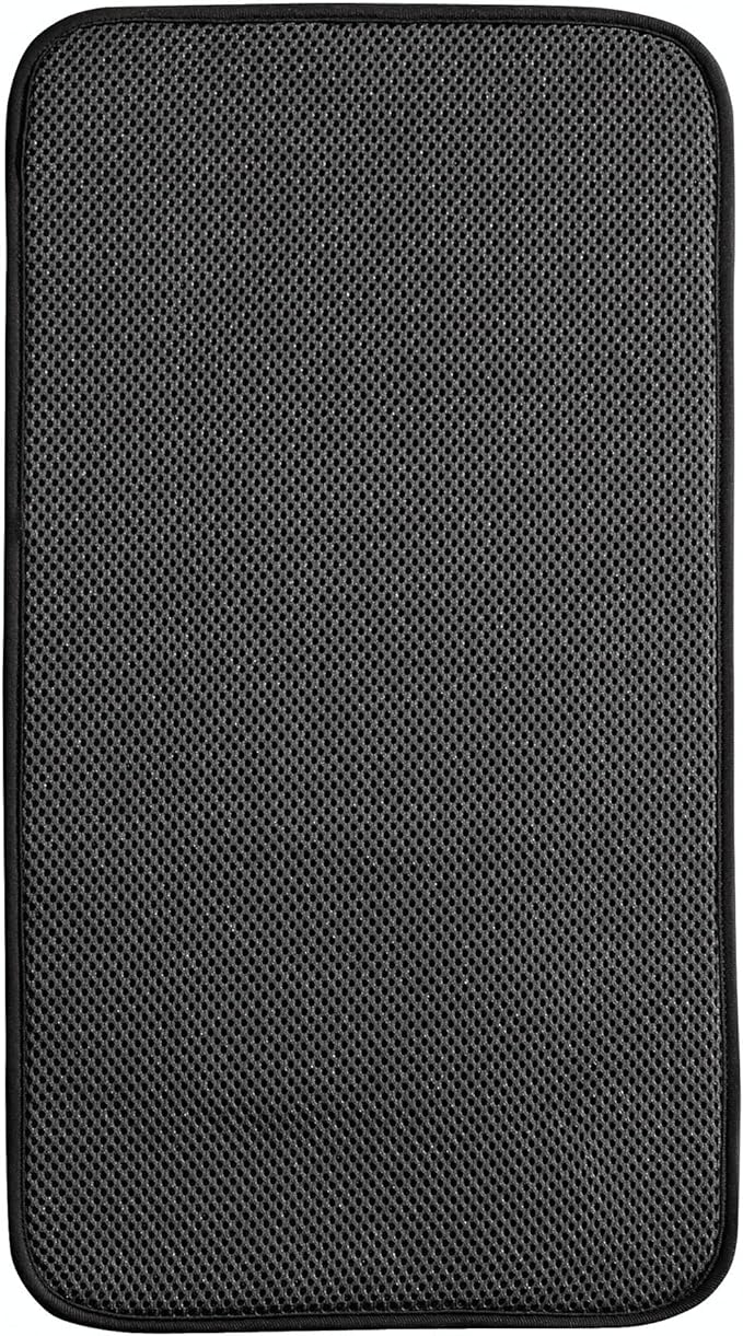 iDesign iDry Fabric Mini Kitchen Countertop Absorbent Dish Drying Mat - Image 3