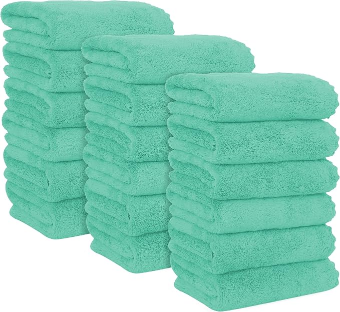 MOONQUEEN 18 Pack Premium Hand Towels by MOONQUEEN
