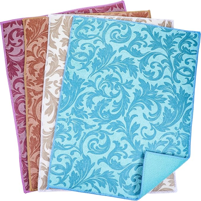 4pcs microfiber dish drying mat dish drying mats by Unknown