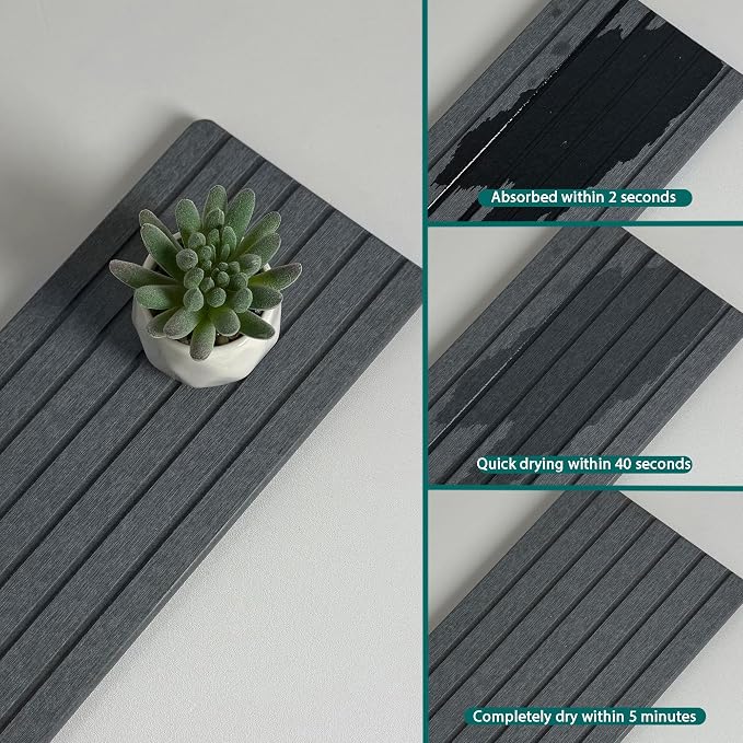 2 PCS Water Absorbent diatomite Coasters, Stone Drying mat - Image 5