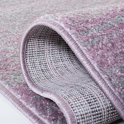 SAFAVIEH Adirondack Collection Accent Rug - 4'5" x 6'5", Purple & Green, Modern Ombre Design, Non Shedding & Easy to Clean, Ideal for Living Room, Bedroom, Office, Dining Space (ADR113V)